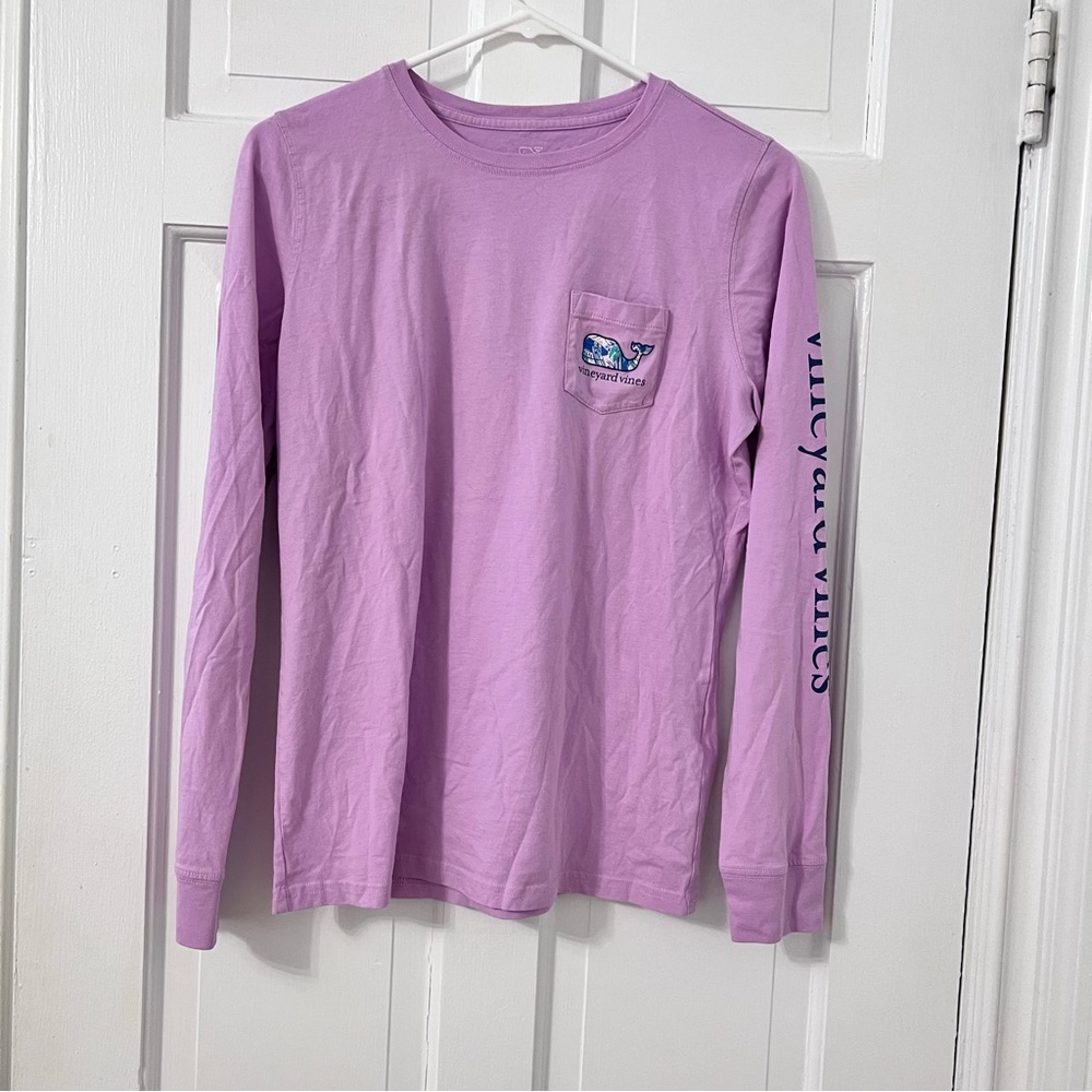 Women’s Vineyard Vines Purple Long Sleeve Shirt size small